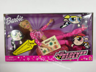 预 Barbie Powerpuff Girl 2000 飞天小女警芭比娃娃