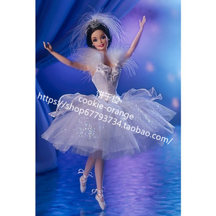 the Swan 1997 Barbie 天鹅湖芭比娃娃 Lake 发 Queen