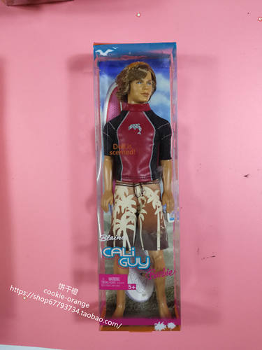 预 Barbie Cali Guy Blaine 2004 正品绝版沙滩芭比娃娃肯