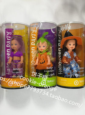 发 Barbie Halloween Party Kelly 56746 2002 万圣节凯莉娃娃