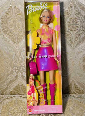 发 Barbie Purses Galore 57612 2002 正品绝版芭比娃娃