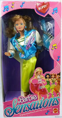 预 Barbie Sensations Bopsy 1987 正品绝版芭比娃娃