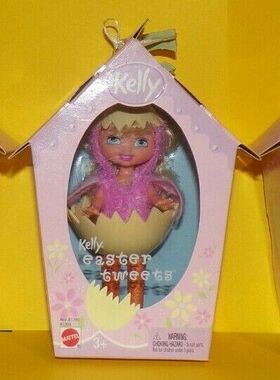 发 Barbie Kelly Easter Tweets 2003 柠檬头万圣节鸡蛋凯莉娃娃