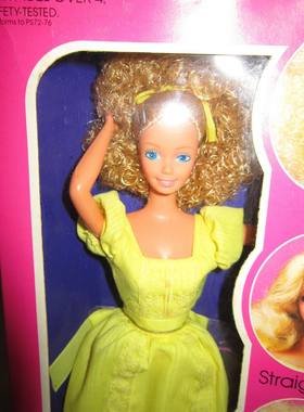 预 Barbie Magic Curl 1981 正品绝版卷发芭比娃娃