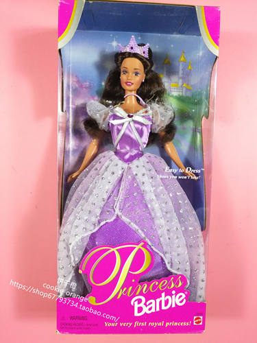 预 Barbie Princess Brunette 1997 正品绝版公主芭比娃娃