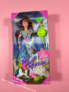 发 Barbie Barbie Hot Skatin Teresa 1994 溜冰运动员芭比关节体
