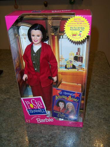 发 Barbie Rosie O Donnell 1999 罗茜 欧唐内 芭比娃娃