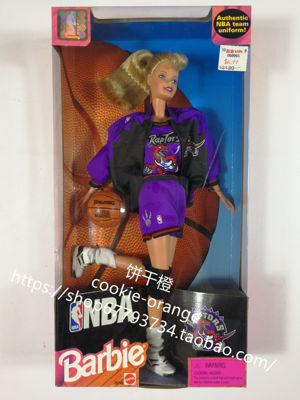 多伦多猛龙队篮球芭比娃娃