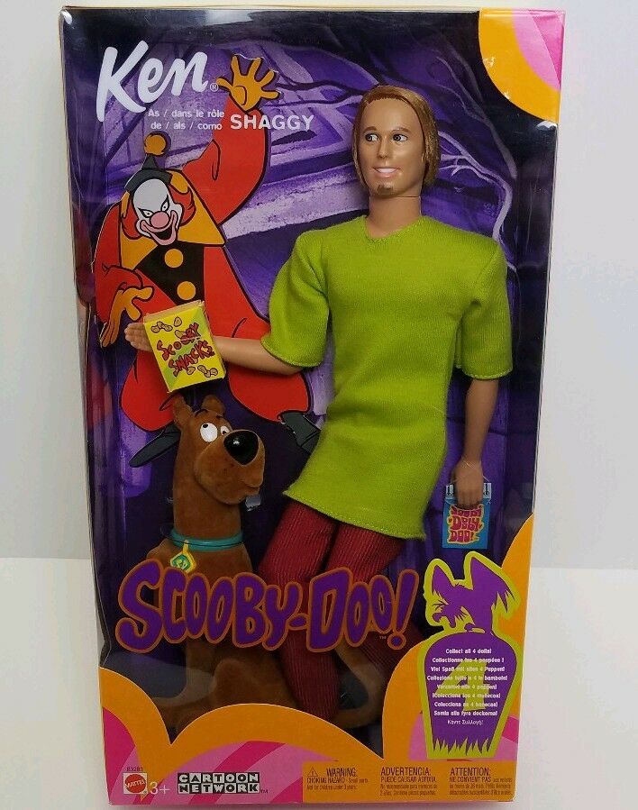 预 Barbie Ken Shaggy Scooby Doo 2002 史酷比芭比 肯 娃娃