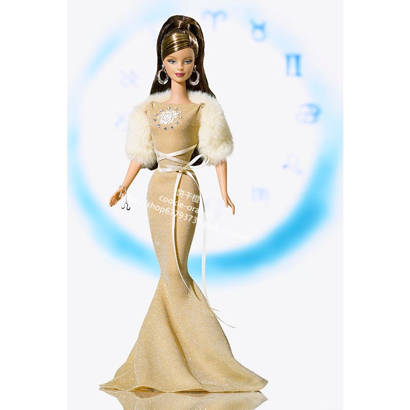 发 Barbie Leo 12 Zodiac 2004 十二星座之狮子座芭比娃娃