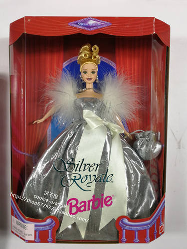 BARBIE绝版芭比娃娃皇家银