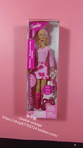 Barbie斑点裙芭比娃娃