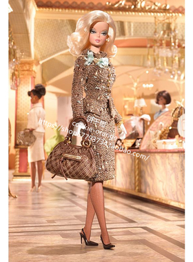 发 Barbie Tweed Indeed Silkstone 2006 粗花呢ST芭比 金标
