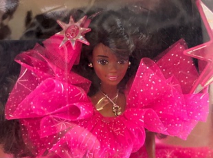 Holidays 黑皮 Barbie 假日芭比娃娃 预 绝版 1990 Happy 正品