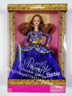 Portrait Blue 1997 蓝色礼服 发 蓝色肖像芭比 Barbie