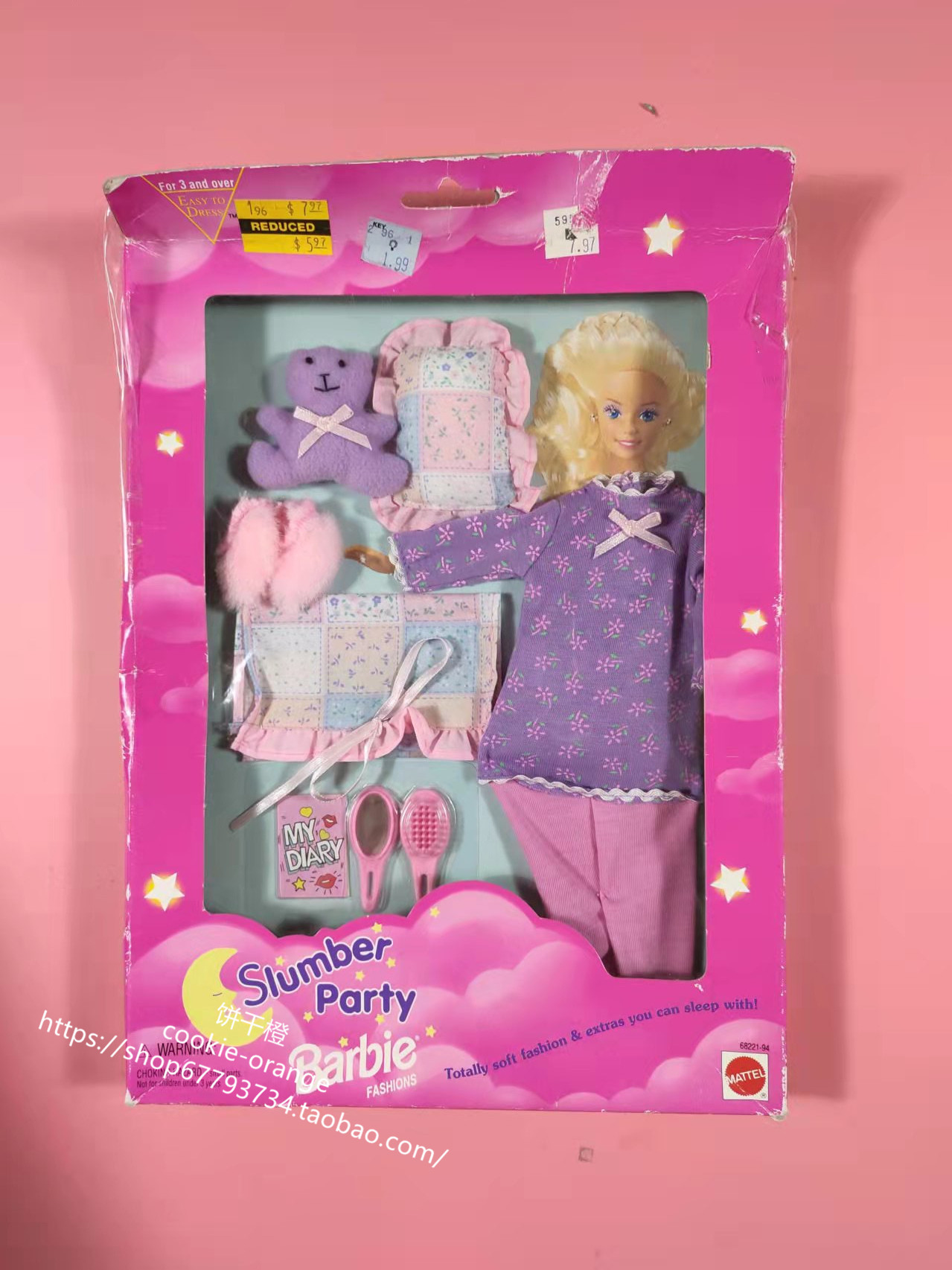 BARBIE芭比衣服配件睡衣枕头