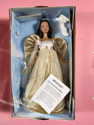 金色天使芭比娃娃黑皮