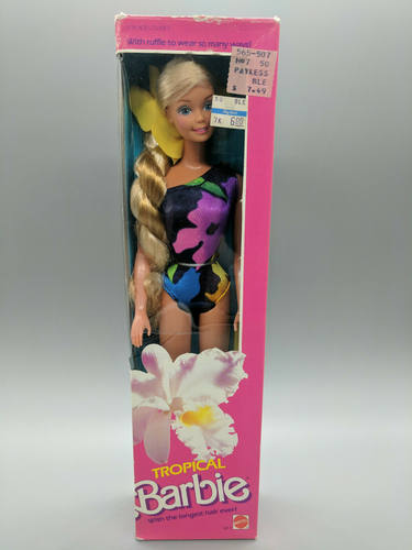 预 Barbie Tropical 1985 正品绝版沙滩芭比娃娃