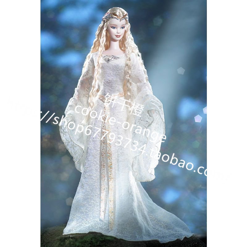 预 Barbie Lord of the Rings Galadriel 2004 指环王芭比娃娃