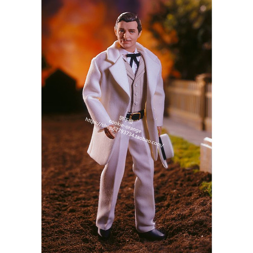 预 Barbie Gone With the Wind Rhett Butler 2001 乱世佳人肯