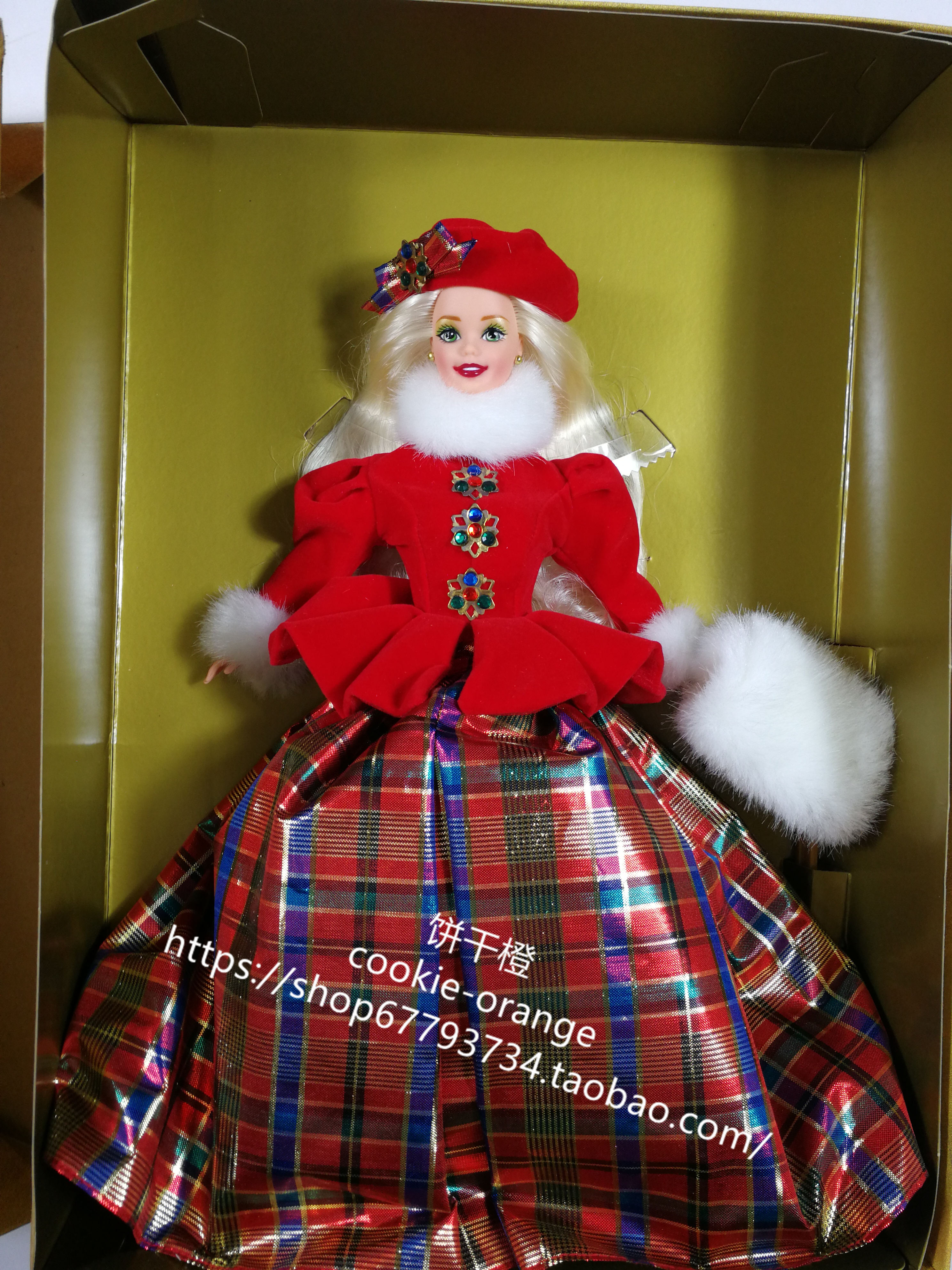 发 Barbie Jewel Princess 1996 正品绝版宝石公主芭比娃娃