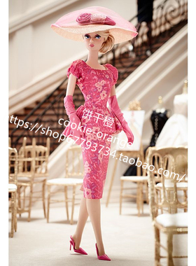 发 Barbie Fashionably Floral Silkstone 2015 时尚花卉芭比ST