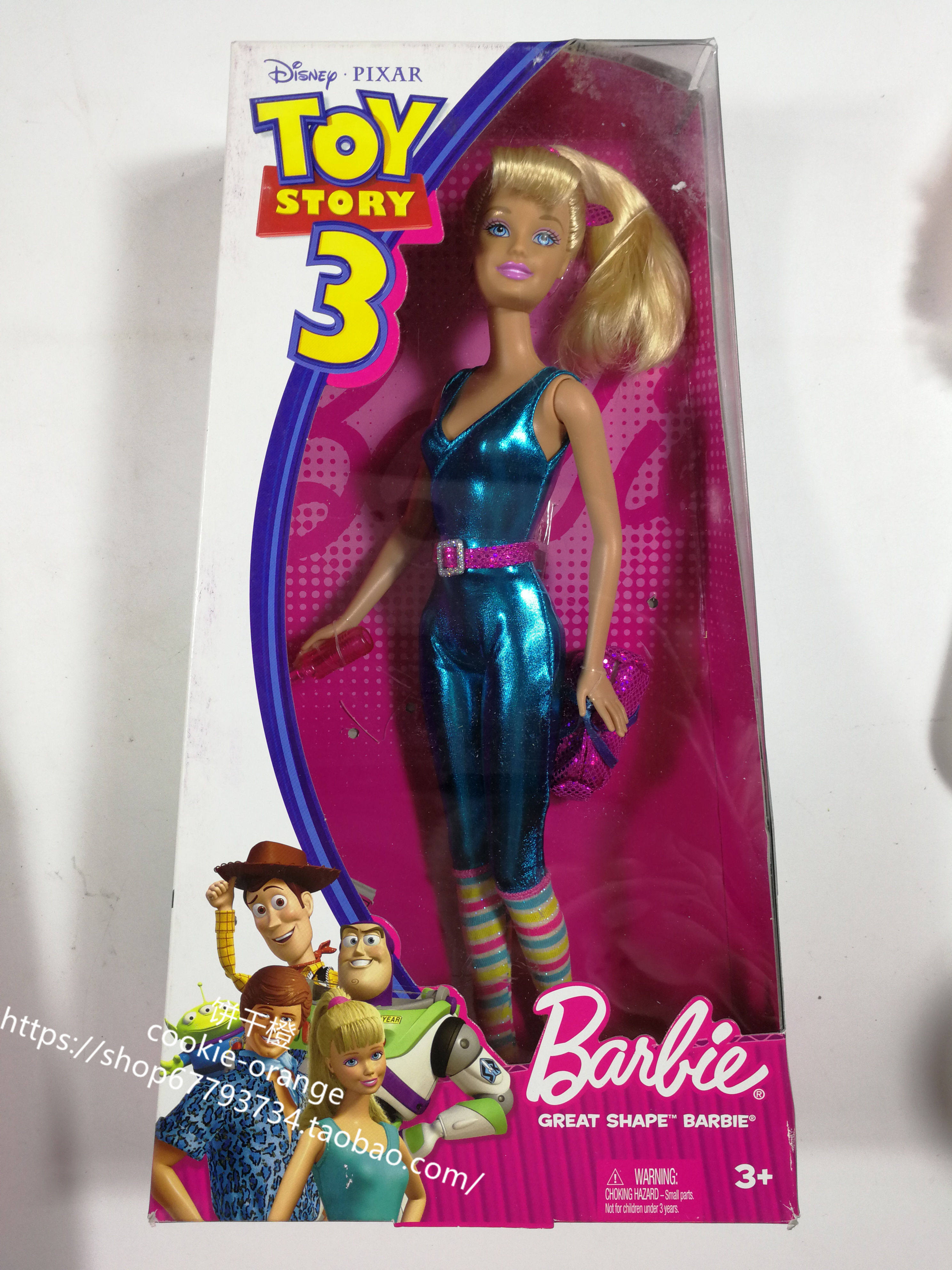 发 barbie toy story 3 great shape 玩具总动员芭比娃娃