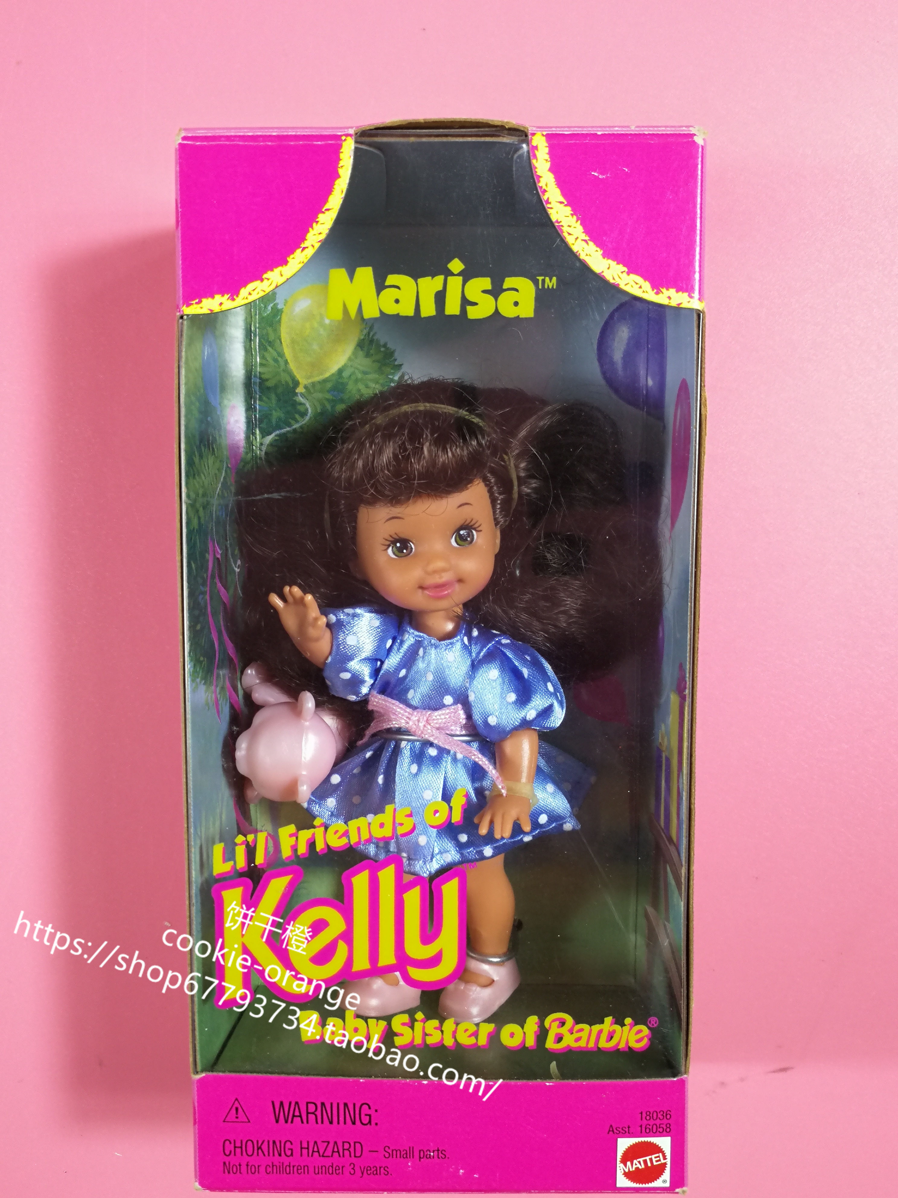 预 Barbie Li l Friends of Kelly Marisa 1997 凯莉娃娃