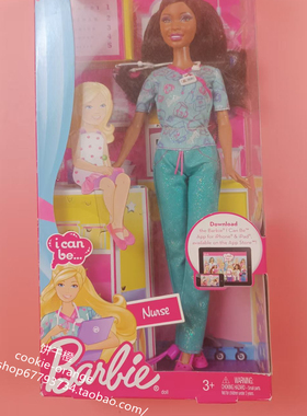 发 Barbie  I can be a Nurse 2011 百变职业之护士芭比娃娃