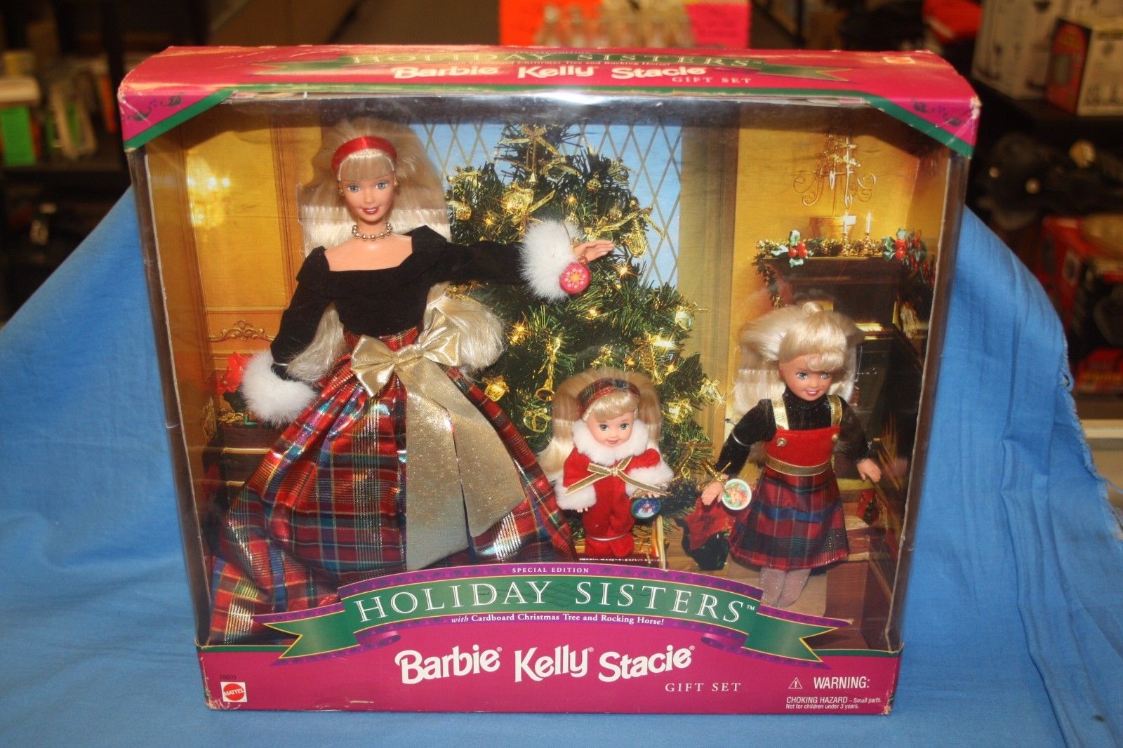 发 Barbie Holiday Sisters 1998 姐妹假日芭比娃娃