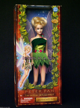 预 Tinkerbell Doll Peter Pan 2003 迪士尼彼得潘奇妙仙子