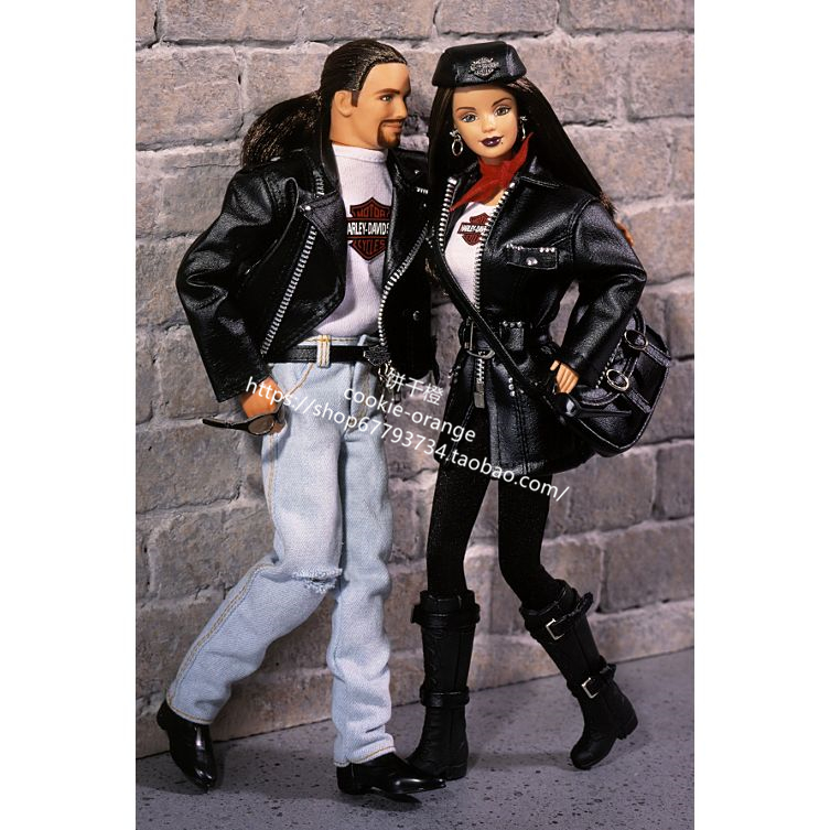 发 Barbie Harley Davidson 1998 哈雷机车芭比肯