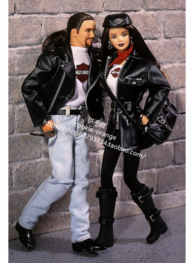 发 Barbie Harley Davidson 1998 哈雷机车芭比肯