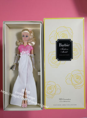 预 Barbie US Convention Silkstone 2016 美国大会版芭比 铂金标