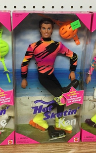预 Barbie Hot Skatin Ken 1994 溜冰运动员芭比肯 关节体