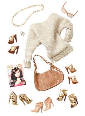 发 Barbie Basics Look No. 02 Collection 002 2011 芭比配件
