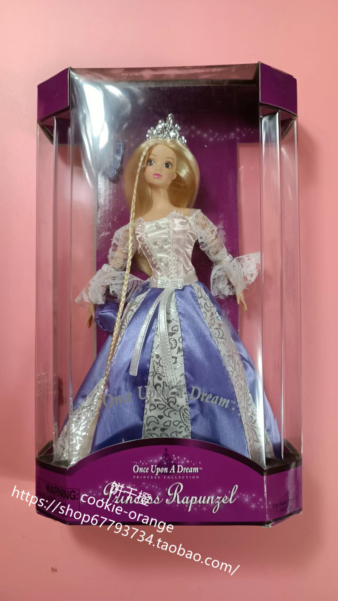 预 once upon a dream princess rapunzel 长发公主娃娃 非芭比