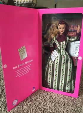 发 Barbie The Front Window A Grolier 2000 前窗芭比娃娃