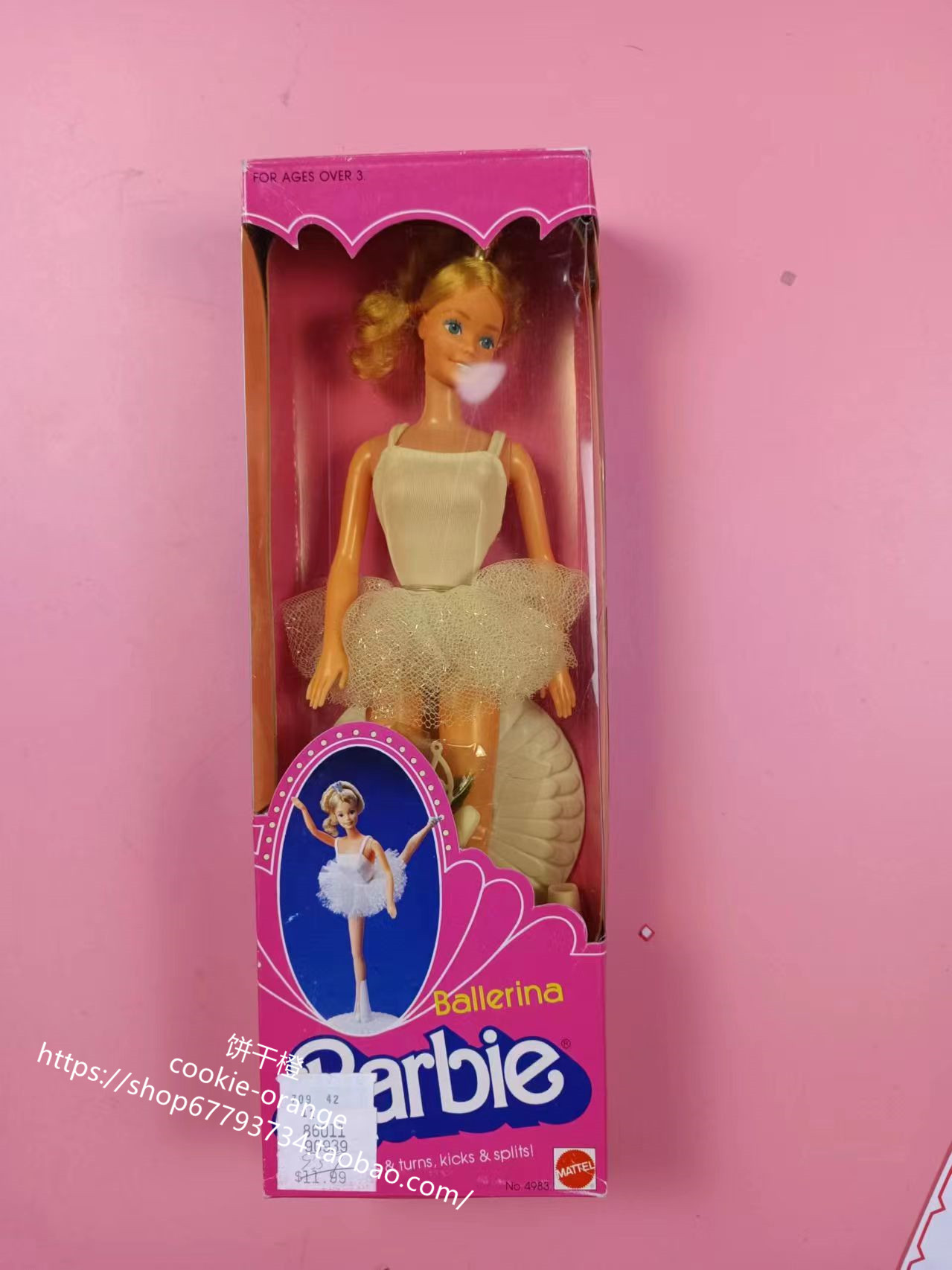 Barbie正品绝版芭蕾芭比娃娃