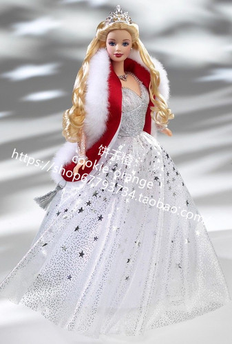 发 Barbie Happy Holiday 2001 正品绝版假日芭比娃娃