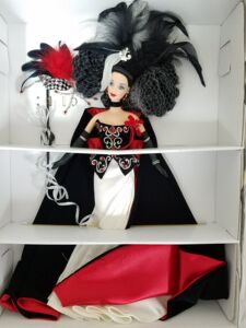 发 Barbie Illusion 1999 正品绝版假面化妆舞会芭比娃娃