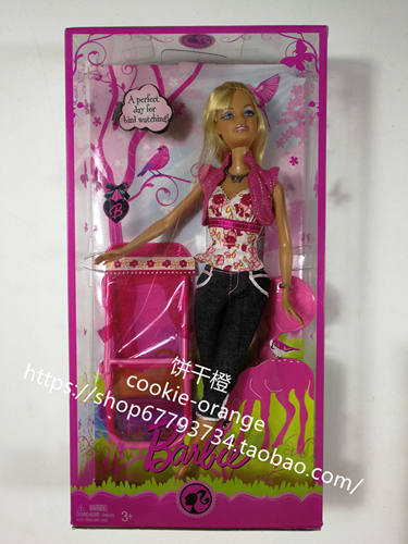 预 Barbie A Perfect Day for Bird Watching 2008 观鸟芭比