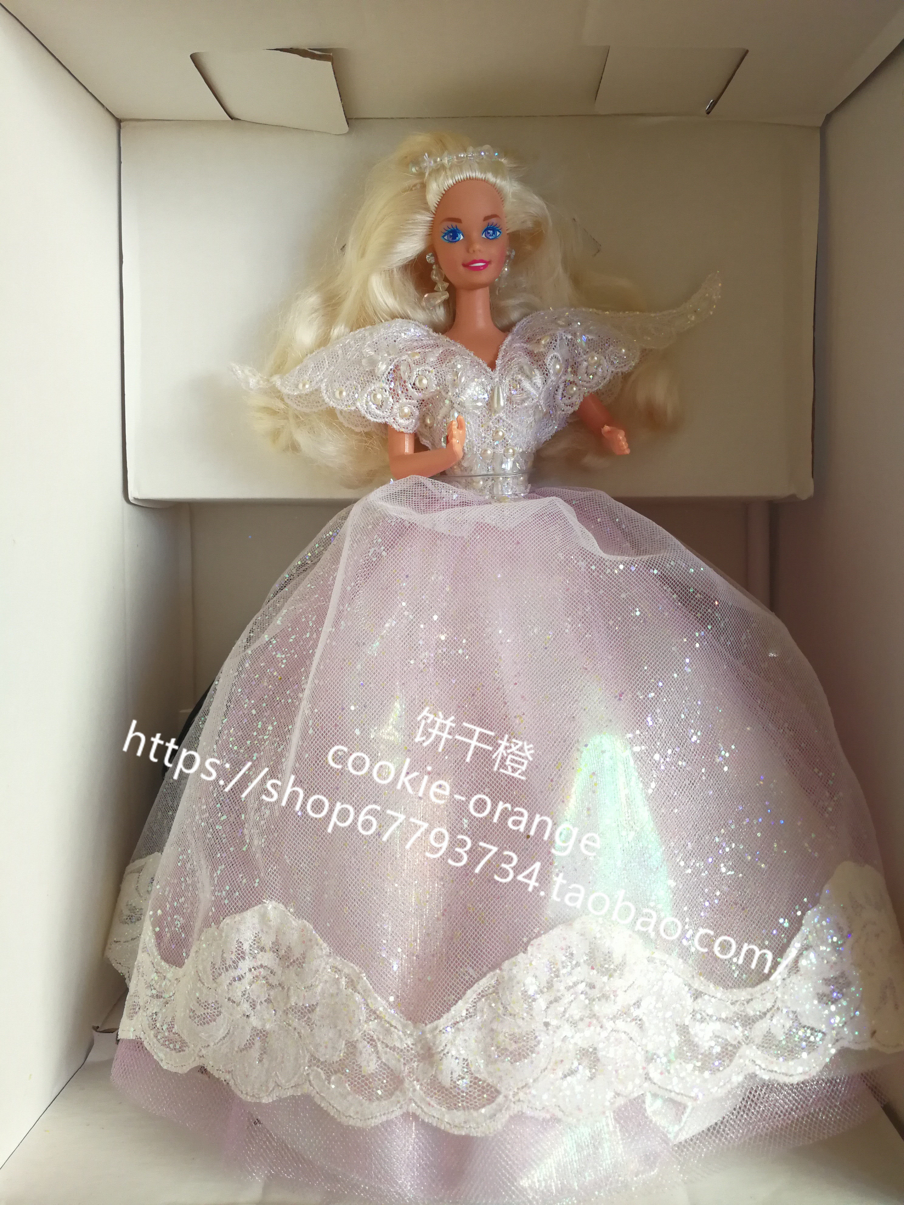预 Barbie Angel Lights 1993 天使灯芭比娃娃
