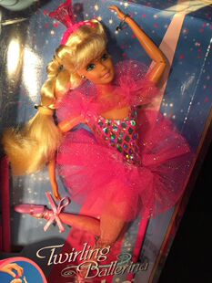 预 Barbie Twirling Ballerina 1995 旋转芭蕾芭比娃娃