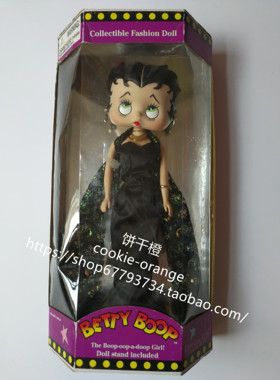 预 Betty Boop fanshion doll black 1998 贝蒂大眼妹娃娃非芭比