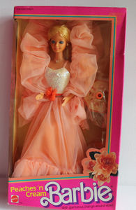 预 Barbie Peaches n Cream 1984 奶油桃子芭比娃娃 稀少 甜美