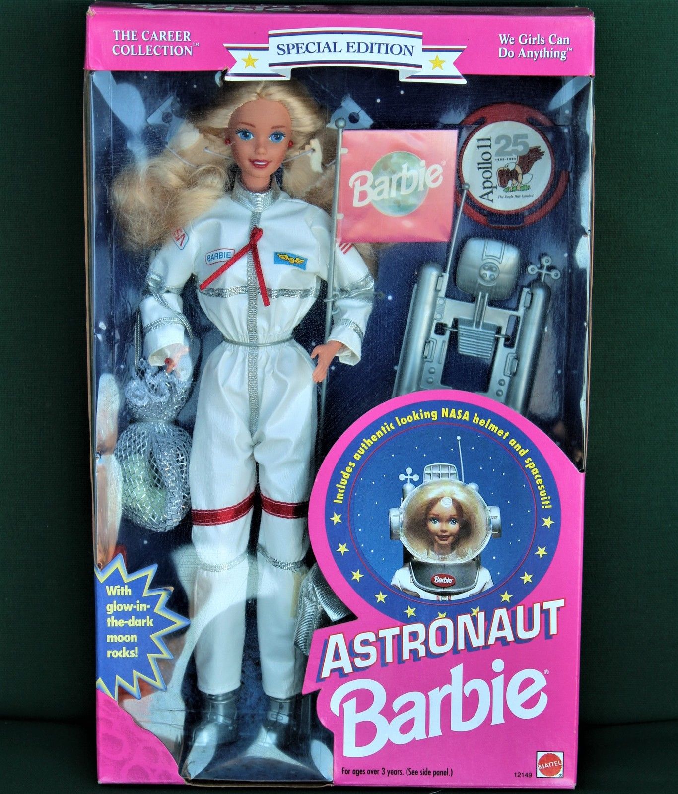 发 Barbie Career NASA Astronaut 1994 百变职业宇航员芭比娃娃