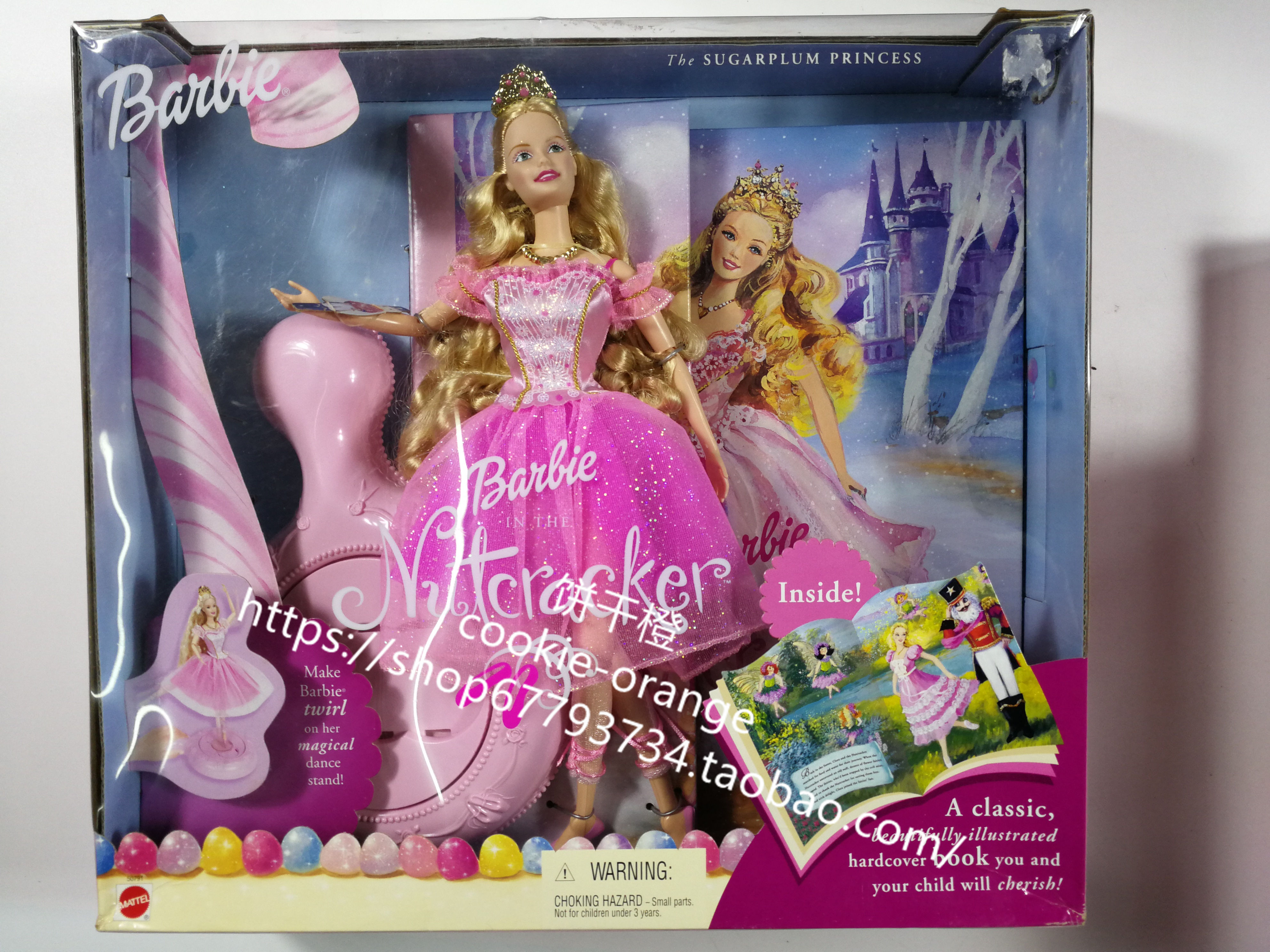 发 Barbie Nutcracker 2001 胡桃夹子芭比娃娃