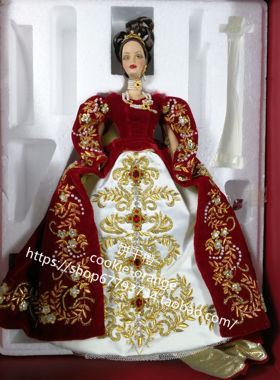 发 Barbie Faberge Imperial Splendor 2000 辉煌费伯奇陶瓷