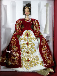 2000 发 辉煌费伯奇陶瓷 Splendor Imperial Barbie Faberge